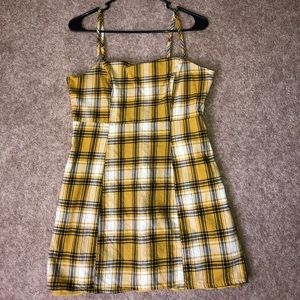 trendy plaid mini forever 21 dress